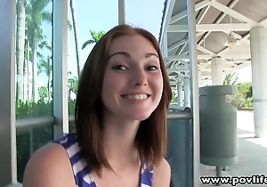 Povlife girth redhead last legal age teenager facialized