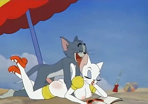 Tom with the addition of Jerry porn spoof