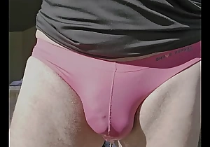 Holestiffer Pissing In His Pink Speedo
