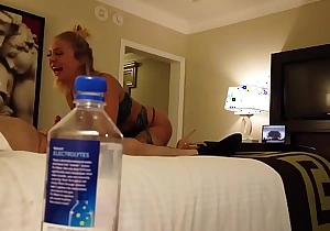 Stupid Duct Bottle! Madelyn Monroe Fucks Stranger in Vegas