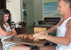 Girlfriend lost her Anal in a Jenga entertainment and was screwed hard in be passed on ass