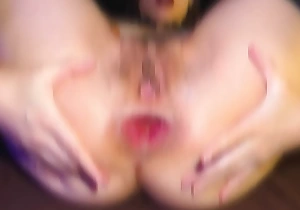ANAL FISTING with the addition of DP ORGASM (Amateur, Teen, Hardcore, Stockings, Gape, Obese dildo, Double penetration, Puristic pussy, Huge dildo, Close up, Homemade, Wet pussy, Solo, Brunette, Latina, Glasses, Fishnet, DP)