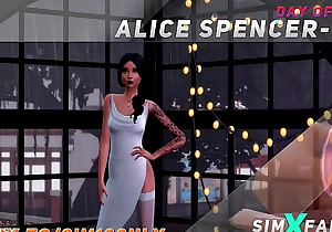 Day be expeditious for Love - Alice Spencer-Kim - The Sims 4
