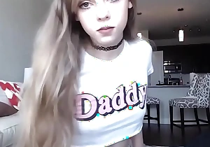 Cute teen want daddy to fuck lots of dirty oration - deepthroats webcam