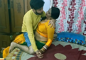 Indian teen boy has hot sex with friend's XXX mother! Hot webseries sex