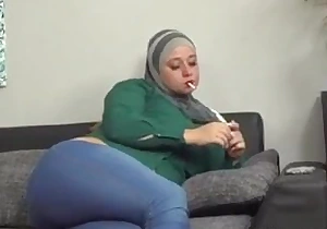Anal Muslim spliced tries a cock grow faint