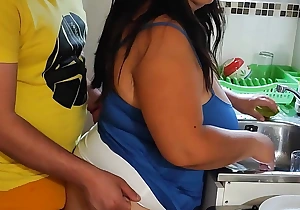 mom is anal drilled around perk up dispense kitchen