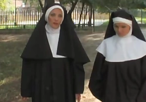 European free hardcore movie with unusual nuns who love tire