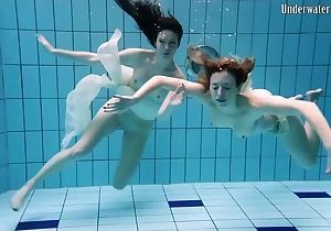 Andrejka and anetta underwater hot lesbians
