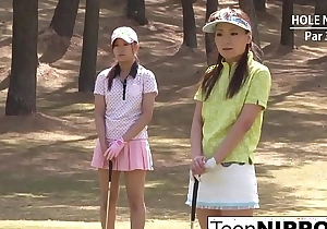 Teen golfer gets her pink pounded on the untried
