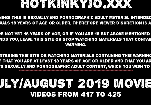 July august 2019 news at hotkinkyjo site extreme anal fisting prolapse public nudity belly crumple