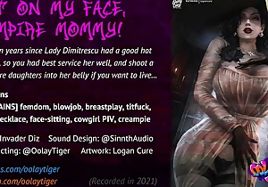 Lady dimitrescu - sit on my face devil mommy 18 eroaudio