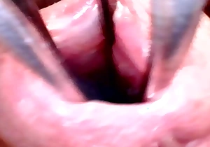 Deep perspicaciousness into thither open urethra - part 2 after hot waxing