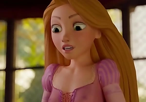 Rapunzel Sucks Blarney For First Time (Animation)