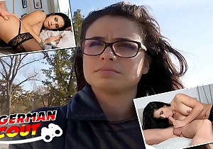 German Scout - Rough Anal Coition for Cute Teen Mira Cuckold at Resume Get rid of maroon