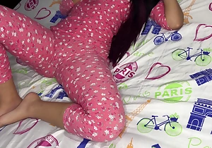 The Pussy of my 18-year-old Maid in Pajamas is Delicious