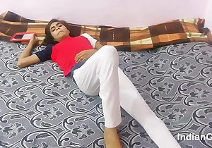 Skinny Indian Babe Fucked Hard In the air Multiple Orgasms Creampie Desi Sex
