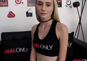 ANAL ONLY Tiny teen Alicia Williams anal tryout