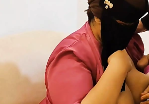 Egyptian Arab Muslim girl gets her big pussy fucked with beautiful words