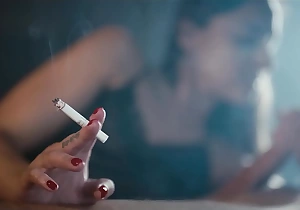 Smoking Fetish Compilation 2025 - Sexy Babes Smoking Cigarette POV Smoke Porn