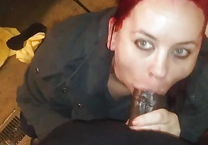 Red head chubby bbw pawg Interracial bbc backshot  ATM pov