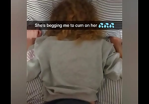 Cheating College Steady old-fashioned Screwed On Snapchat to Pay Debt - Cucked And Cummed On