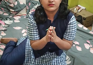 Cheating Stepsister fucked by a boastfully Indian Dick