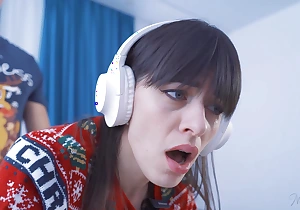 GAMER GIRL Gets ANAL Screwed While She Plays