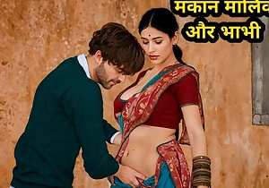 Lonely Bhabhi satisfies her pussy hunger by fucking with landlord's dick