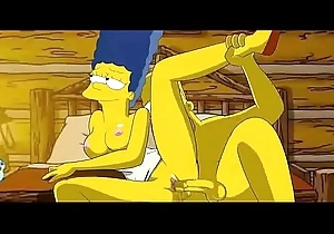 Simpsons mating peel