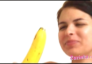 How-to: young brown non-specific teaches happy medium a absolutely a banana